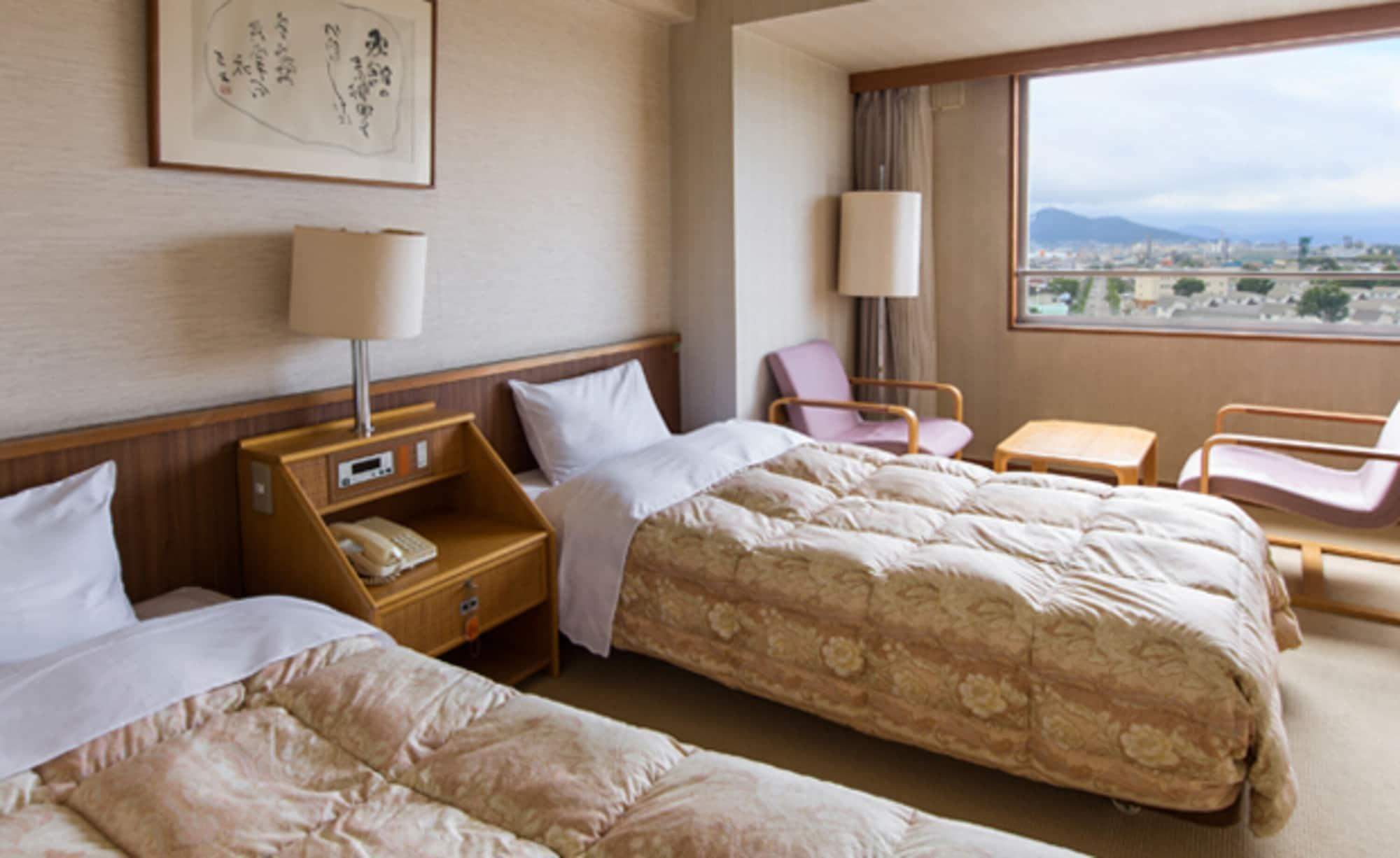 Takuboku Tei Hotel Hakodate Buitenkant foto